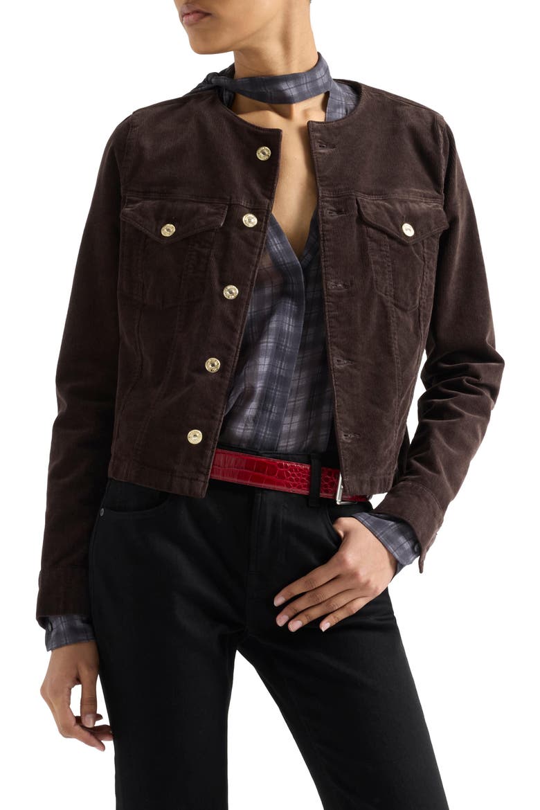 Vicky Corduroy Jacket, Main, color, CORDUROY COFFEE
