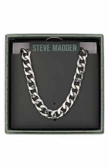 Steve Madden Small Curb Chain Necklace