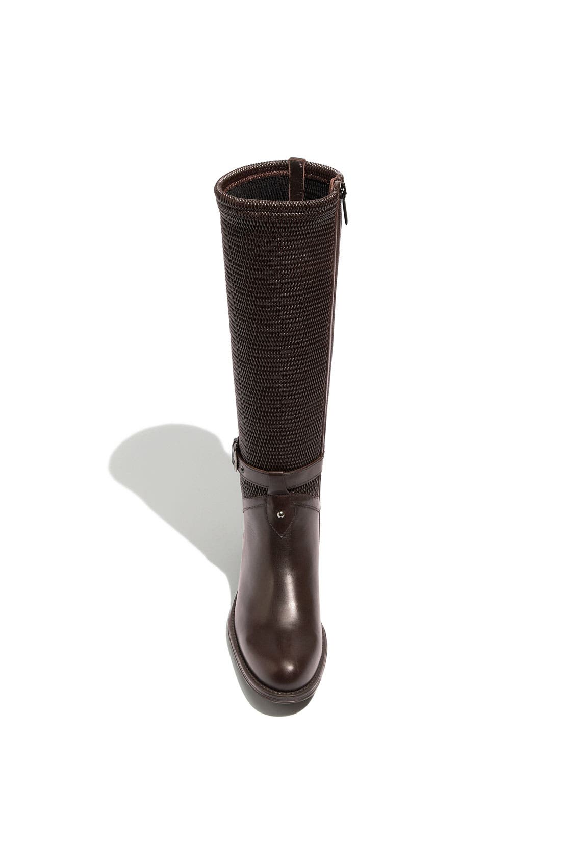 by Marvin K. 'Undy' Weatherproof Woven Shaft Boot, Alternate, color, ESPRESSO CALF