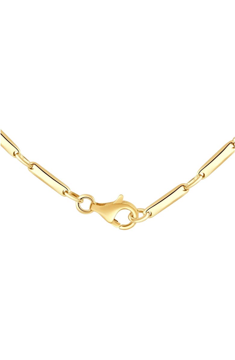 Bliss Diamond 14k Gold Women's 24" Chain Necklace 10 Grams 2.5mm Thick, Alternate, color, 14K Yellow Gold