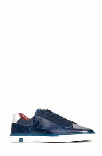 Walker Reptile Embossed Sneaker