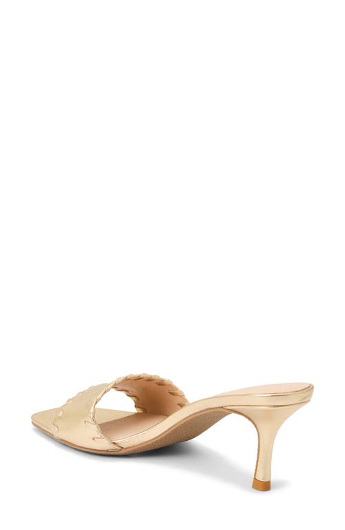 Jack Rogers Flora Slide Sandal In Gold