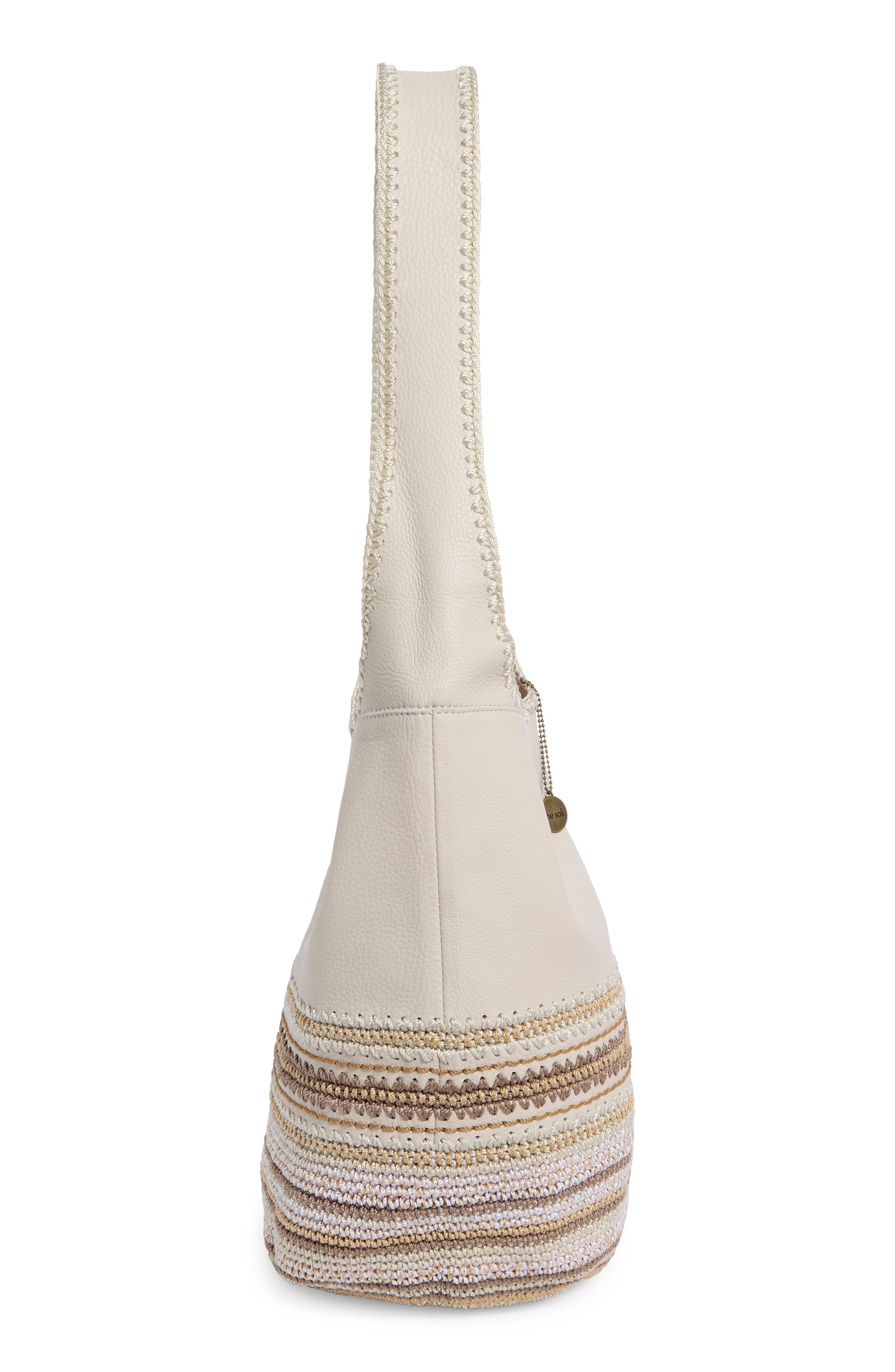 120 Leather Hobo, Alternate, color, STONE NEUTRAL SEMINYAK