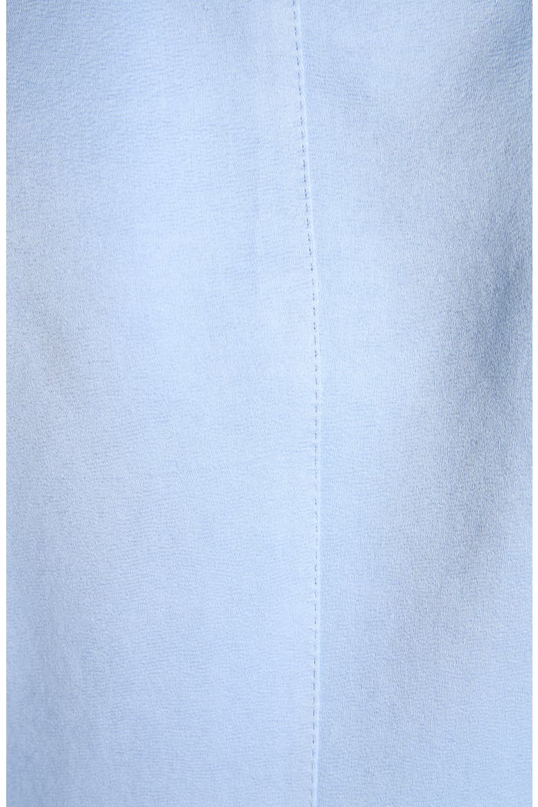 Washed Duchesse Satin Trousers, Alternate, color, MINERAL BLUE