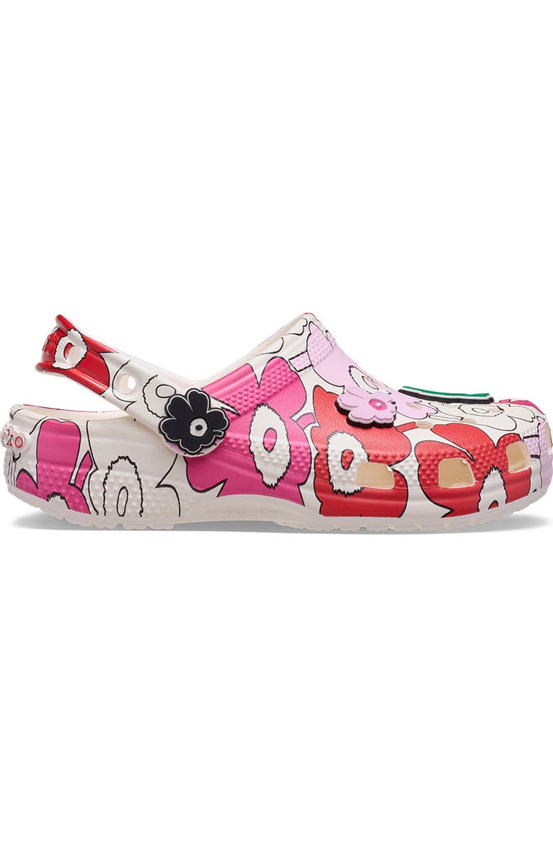 CROCS x Marimekko Kids' Classic Clog with Jibbitz<sup>™</sup> Shoe Charms, Alternate, color,