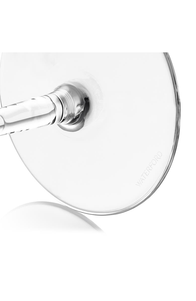 Waterford Lismore Essence Set of 2 Lead Crystal Medium Wine Goblets, Alternate, color,