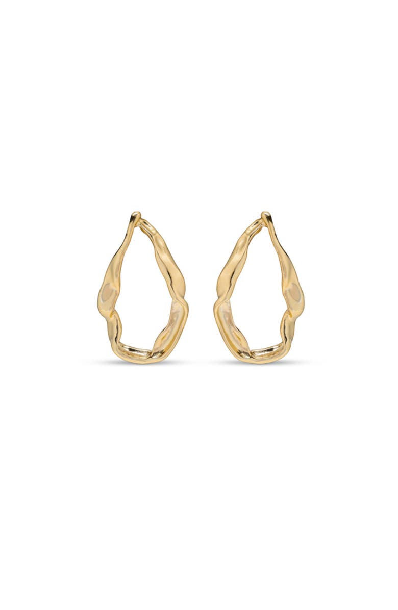 UNODE50 Maxi Link Earrings, Main, color, Gold