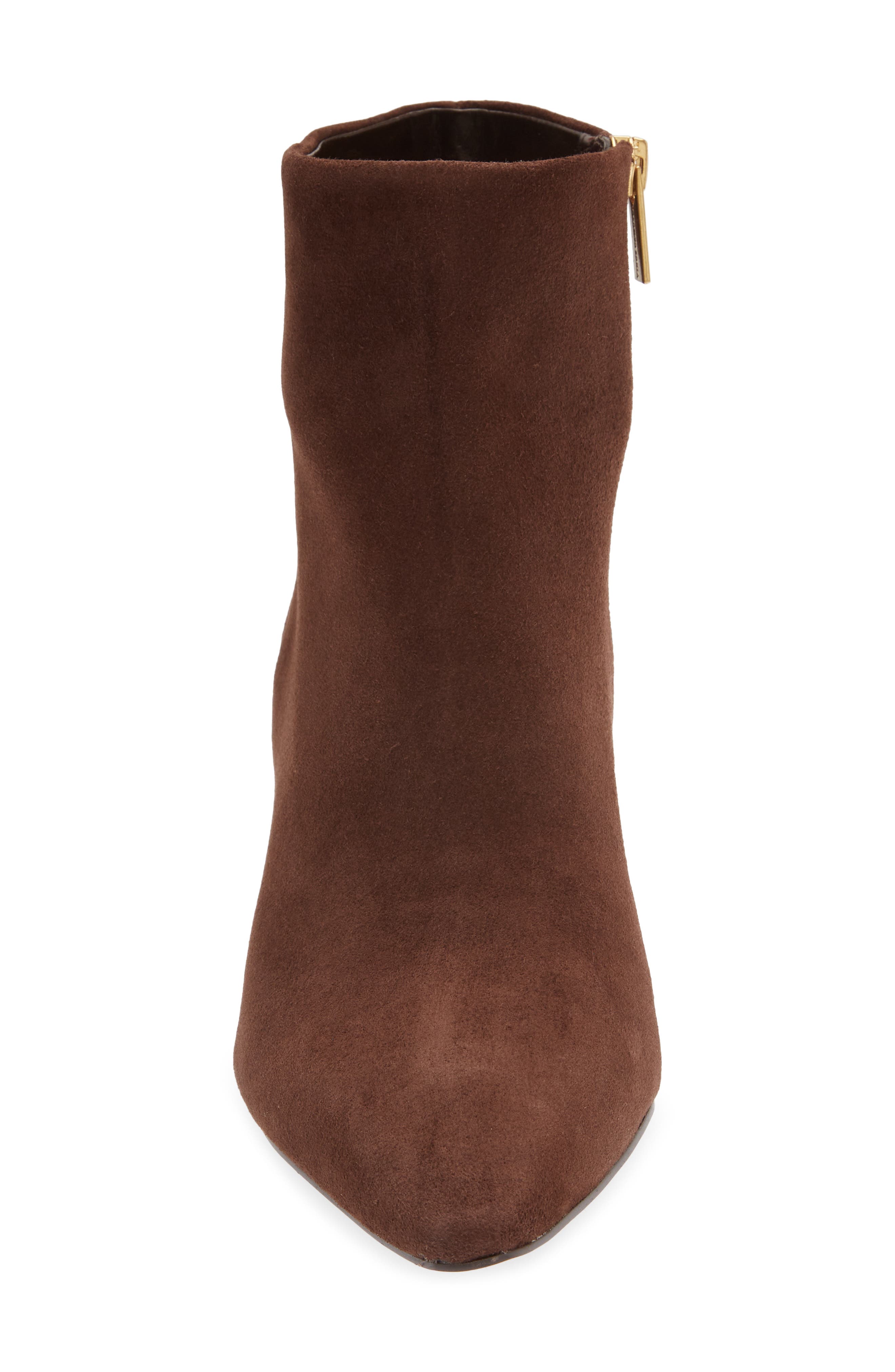 Quinley Leather Bootie, Alternate, color, BROWNIE SUEDE