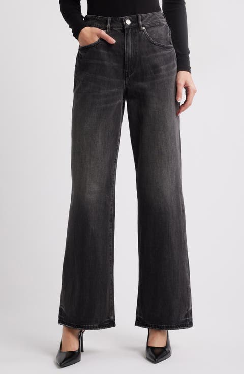 High Waist Wide Leg Jeans