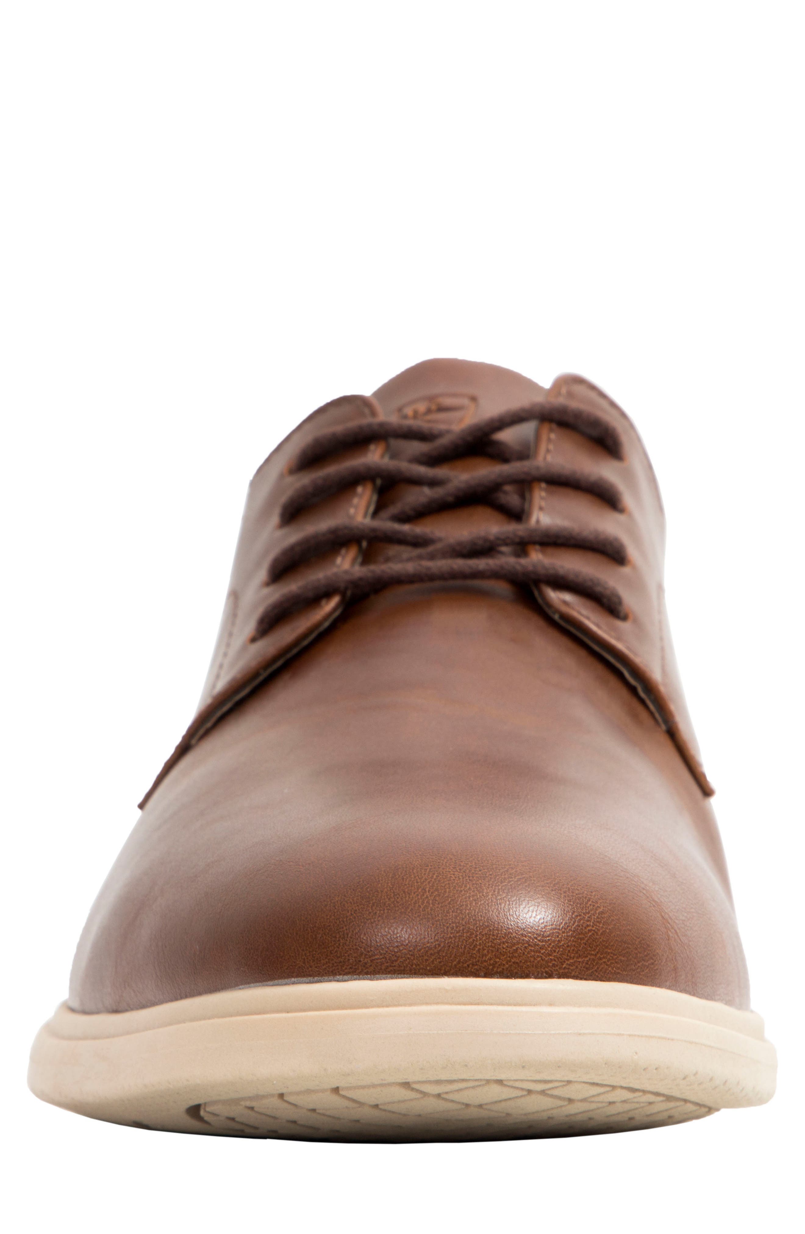 Deer Stags Lisbon Derby, Alternate, color, Brown