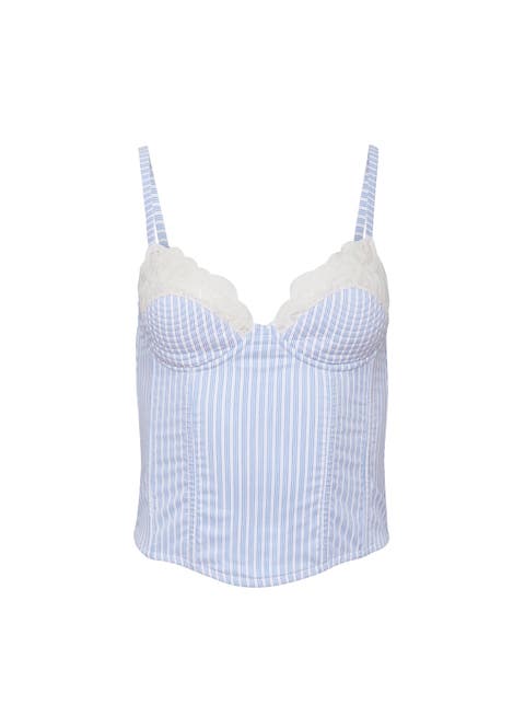 Hampton Poplin Bustier