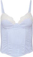 Fleur Du Mal Hampton Poplin Bustier
