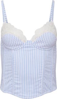 Fleur Du Mal Hampton Poplin Bustier