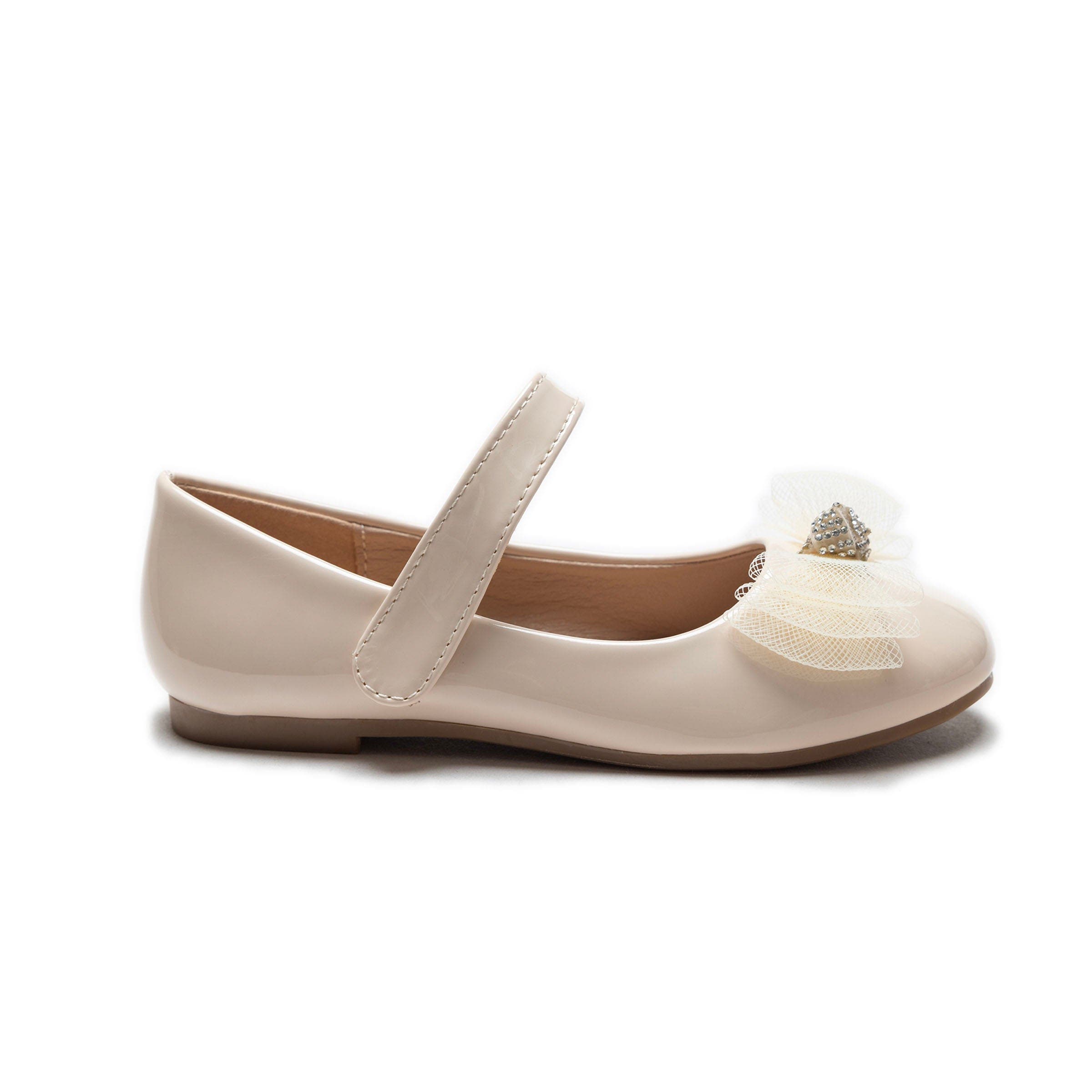 Lucille Bow Flats, Alternate, color, Cream