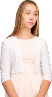 Un Deux Trois Cropped Bolero Jacket