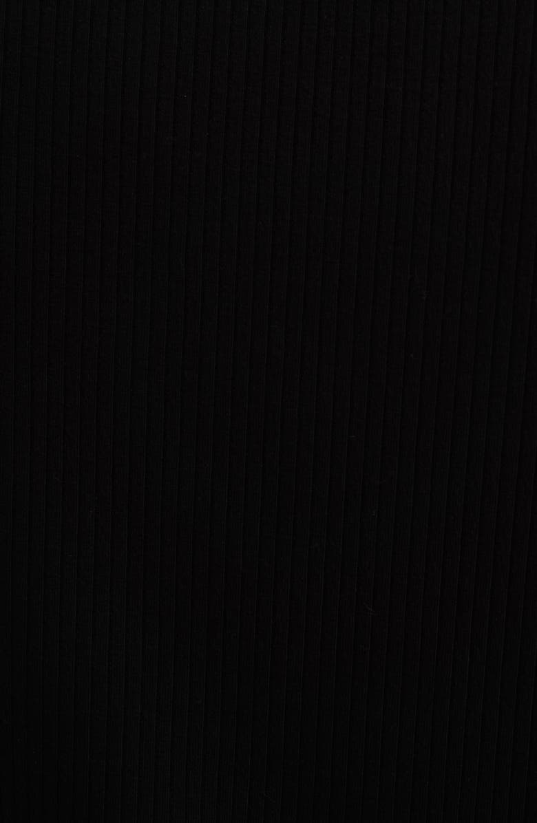 CYRUS Bow Tie Front Short Sleeve Top, Alternate, color, Black