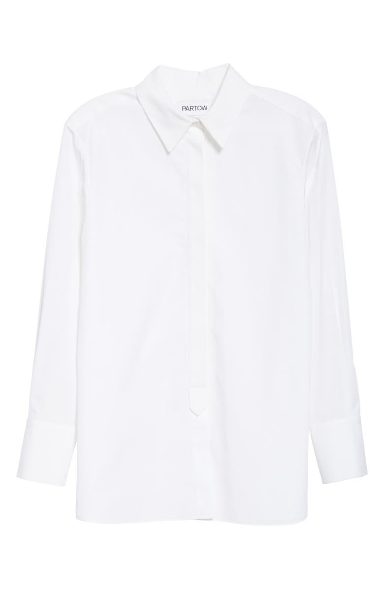 PARTOW Rosemary Poplin Shirt, Alternate, color, 