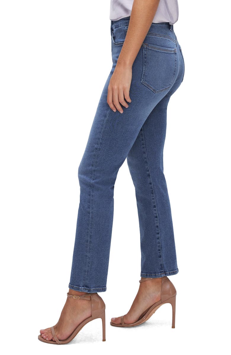 Good American Good Legs Straight Leg Jeans, Alternate, color, Bblue490