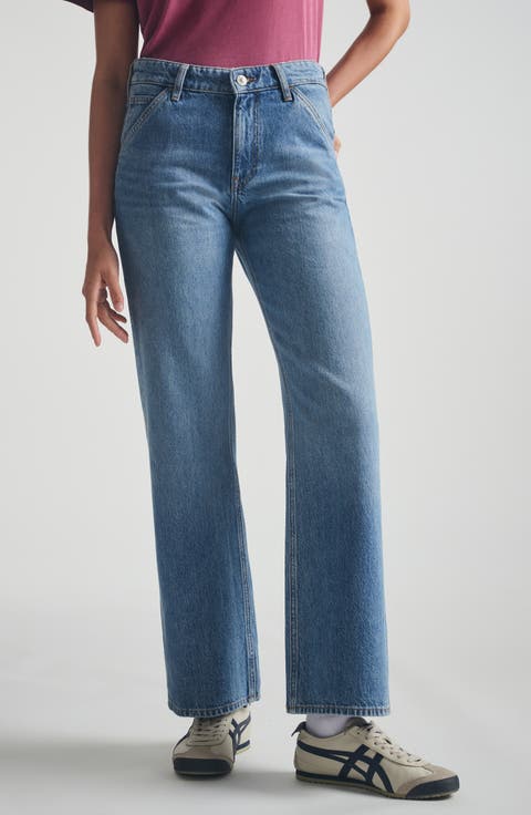 Utility Straight Leg Jeans