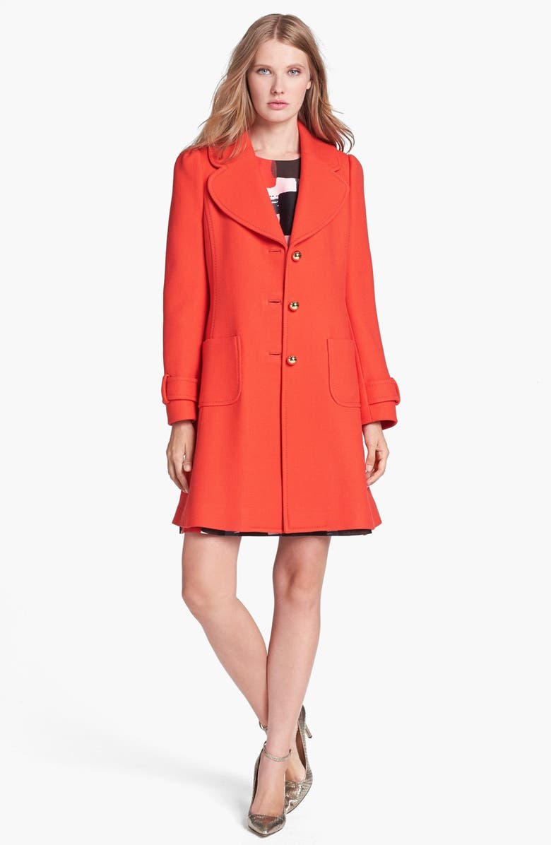 Kate Spade New York 'eryn' wool coat, Main, color, 