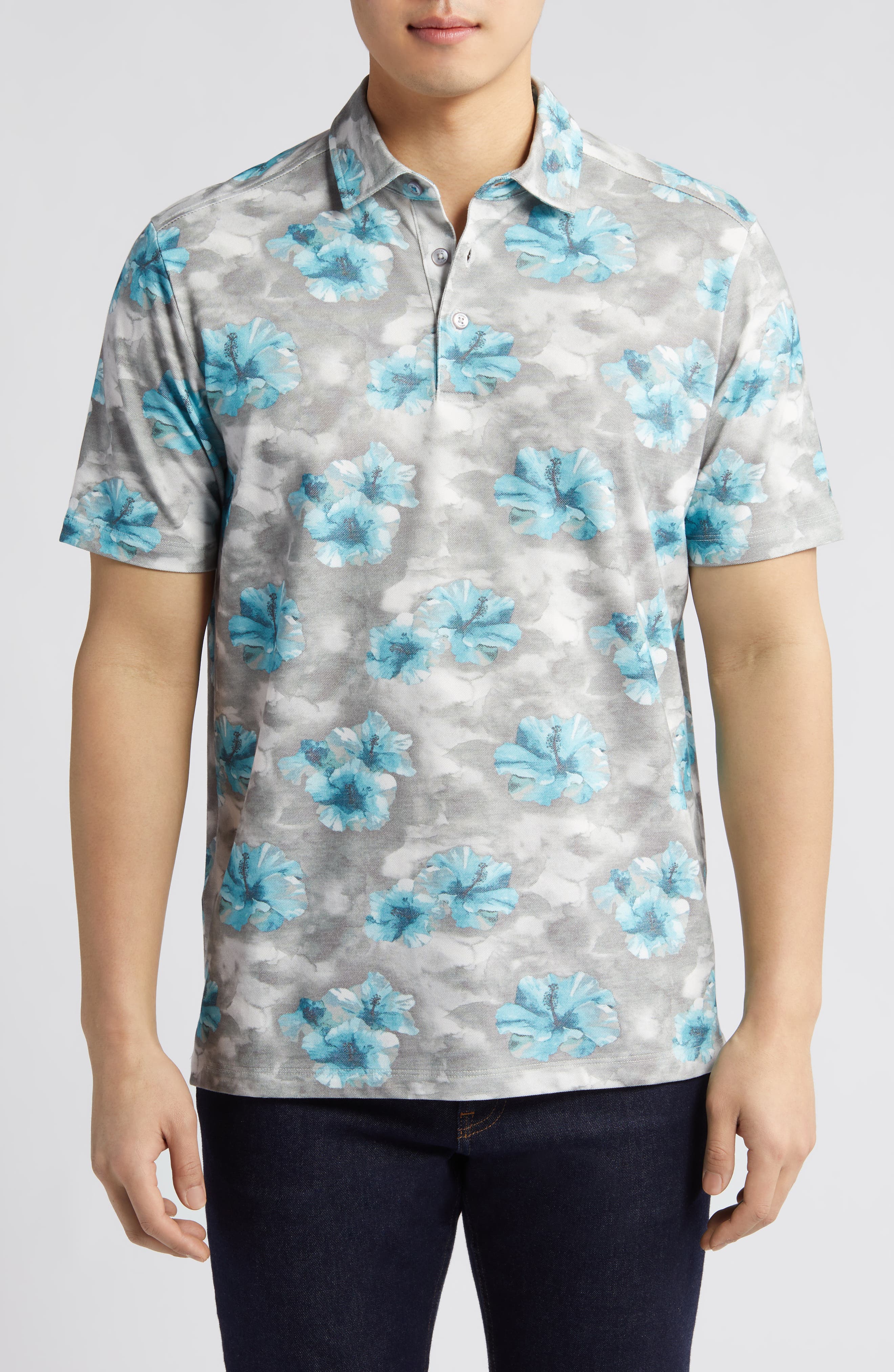 Tommy Bahama Stormy Blues IslandZone® Polo