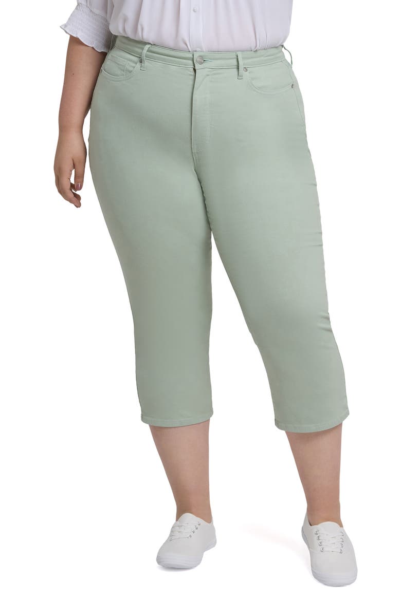 Joni High Waist Capri Jeans, Main, color, TOMATILLO