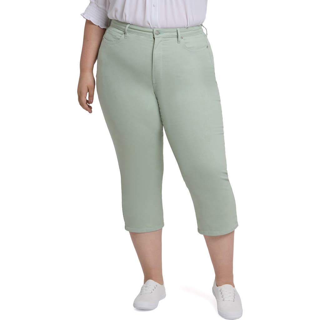 Nydj Joni High Waist Capri Jeans In Tomatillo