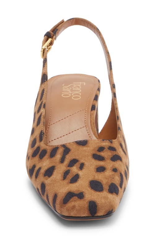Franco Sarto Shayla Slingback Pump In Brown
