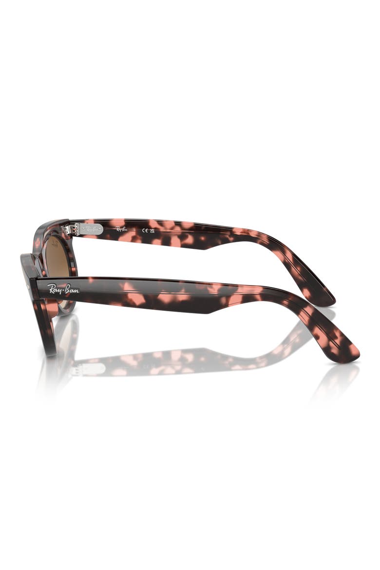 Wayfarer 53mm Oval Sunglasses, Alternate, color, HAVANA PINK
