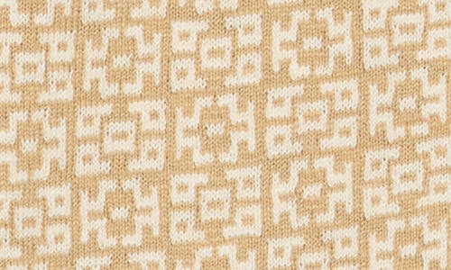 TRUTH TRUTH JACQUARD SHORT SLEEVE CARDIGAN