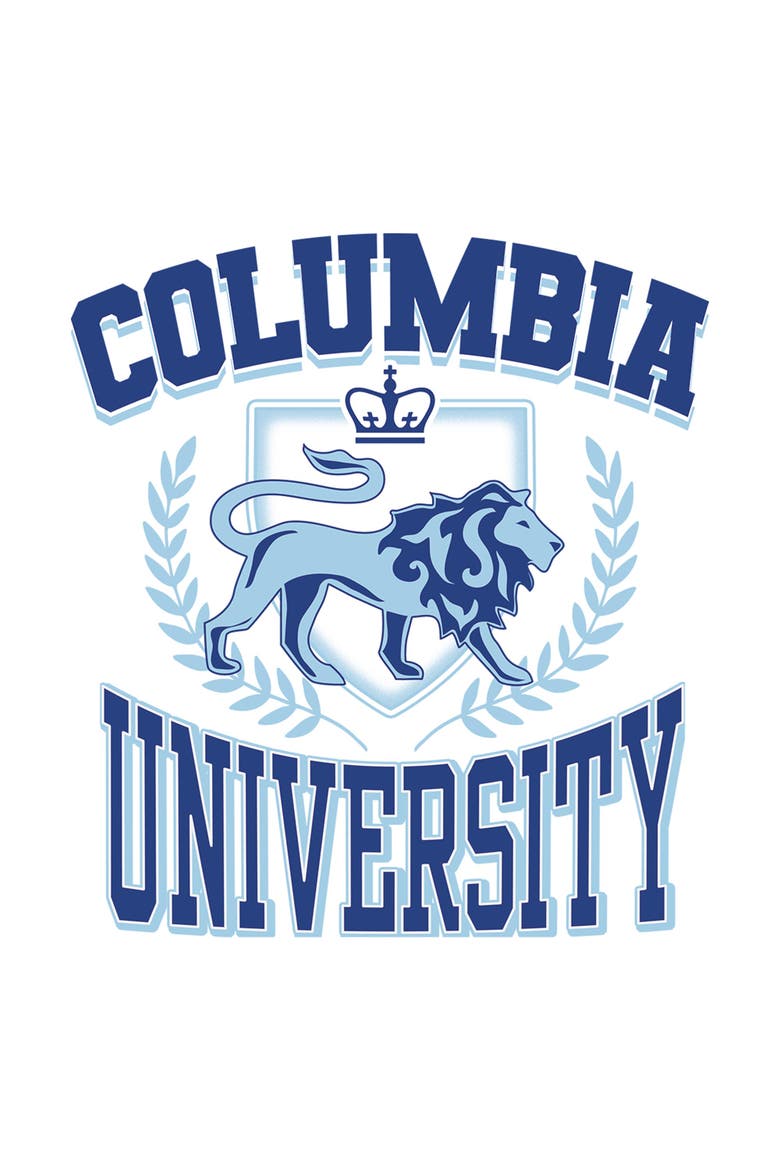Men's University Lion Crest Short Sleeve Graphic T-Shirt, Alternate, color, White