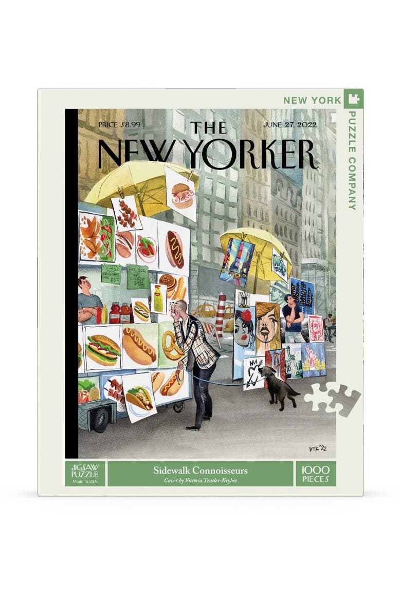 Sidewalk Connoisseurs 1000 Piece Puzzle, Main, color, No Color