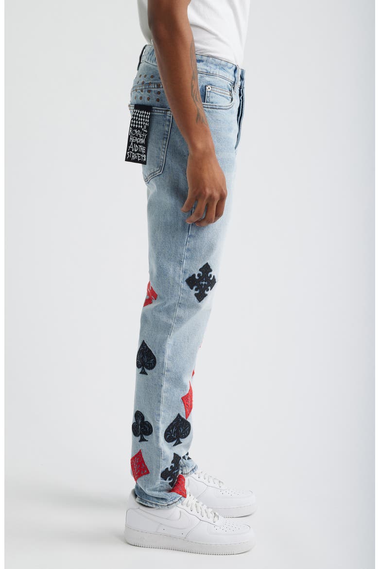 Chitch Duke Suit Straight Leg Jeans, Alternate, color, DENIM