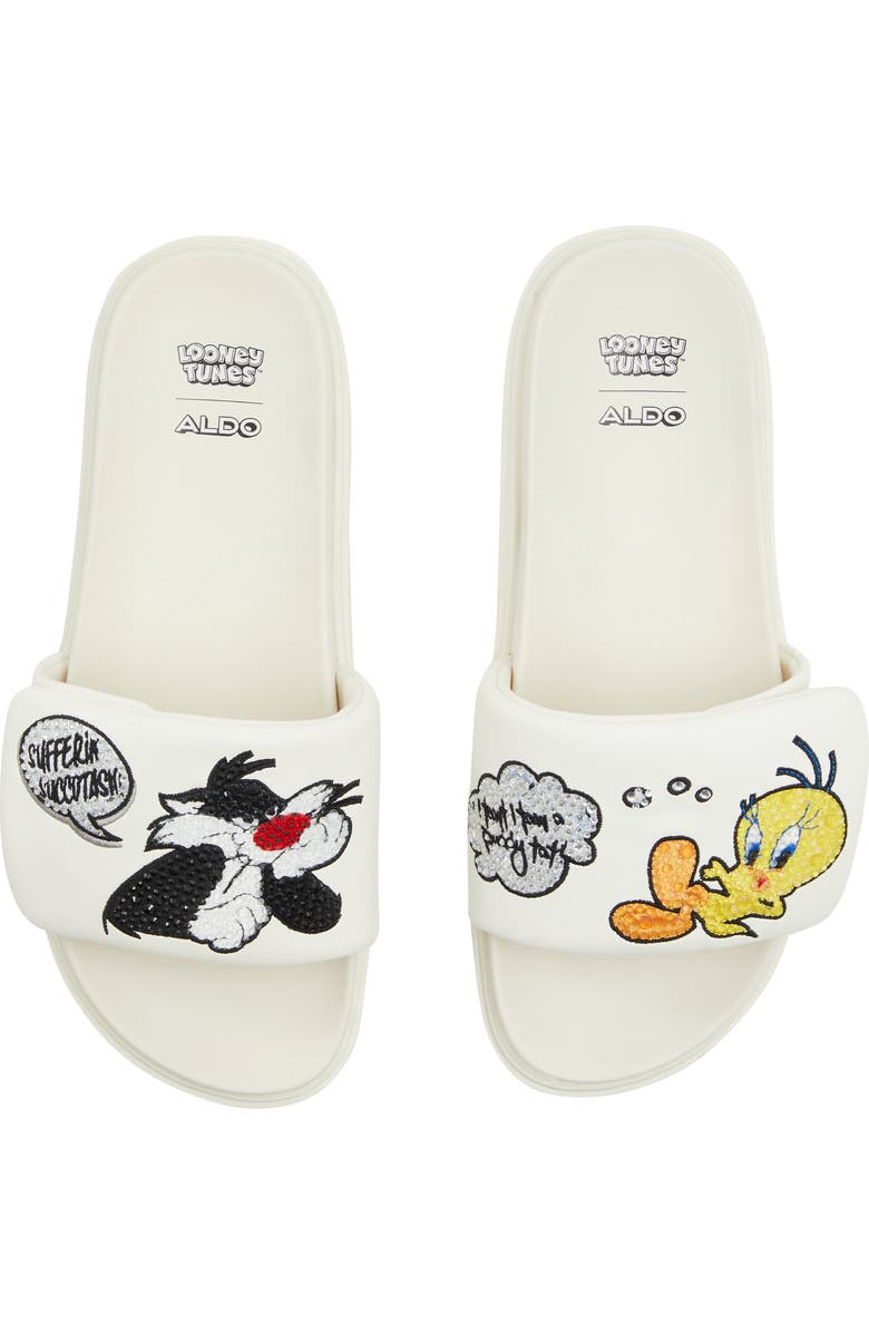 ALDO x Looney Tunes Slide Sandal, Alternate, color,