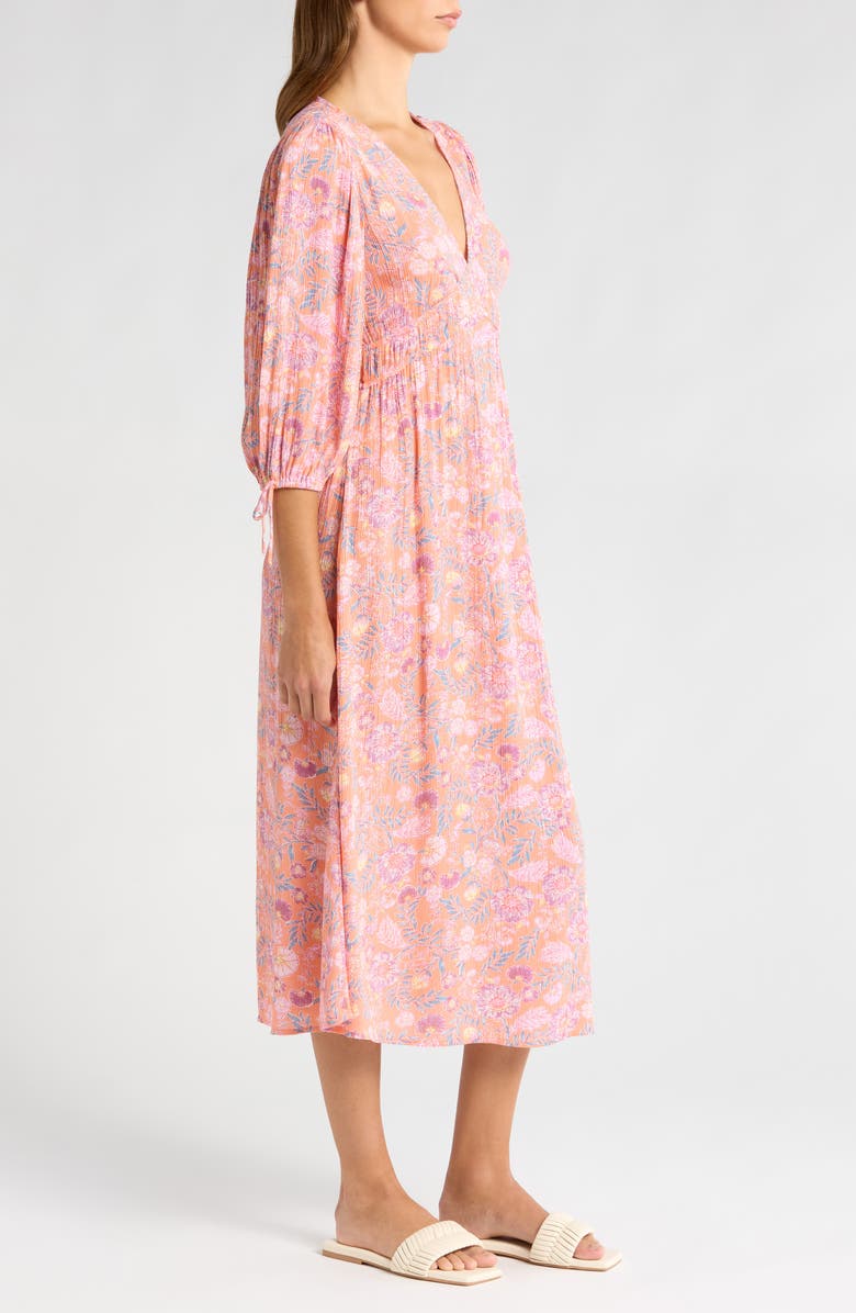 Billabong Paradise Sky Crinkle Dress, Alternate, color, 