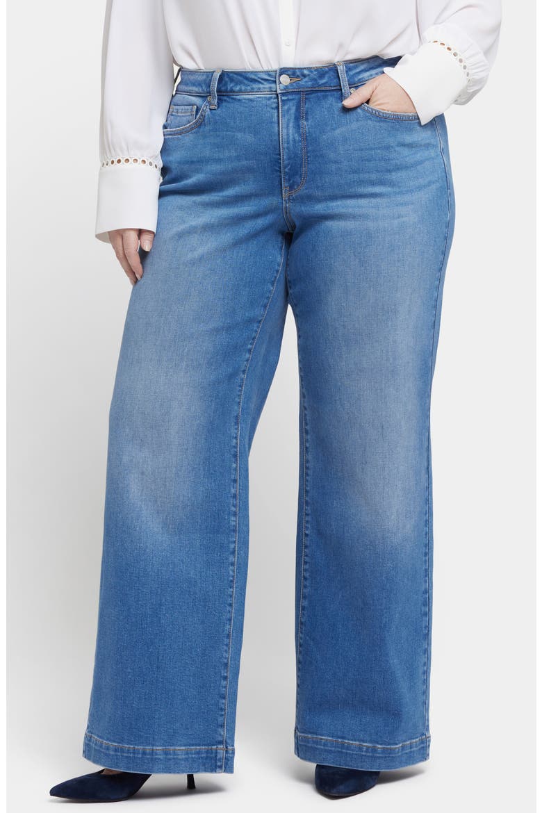 Teresa Wide Leg Jeans, Main, color, WATER CANYON
