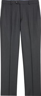 Berle Flat Front Serge Twill Dress Pants