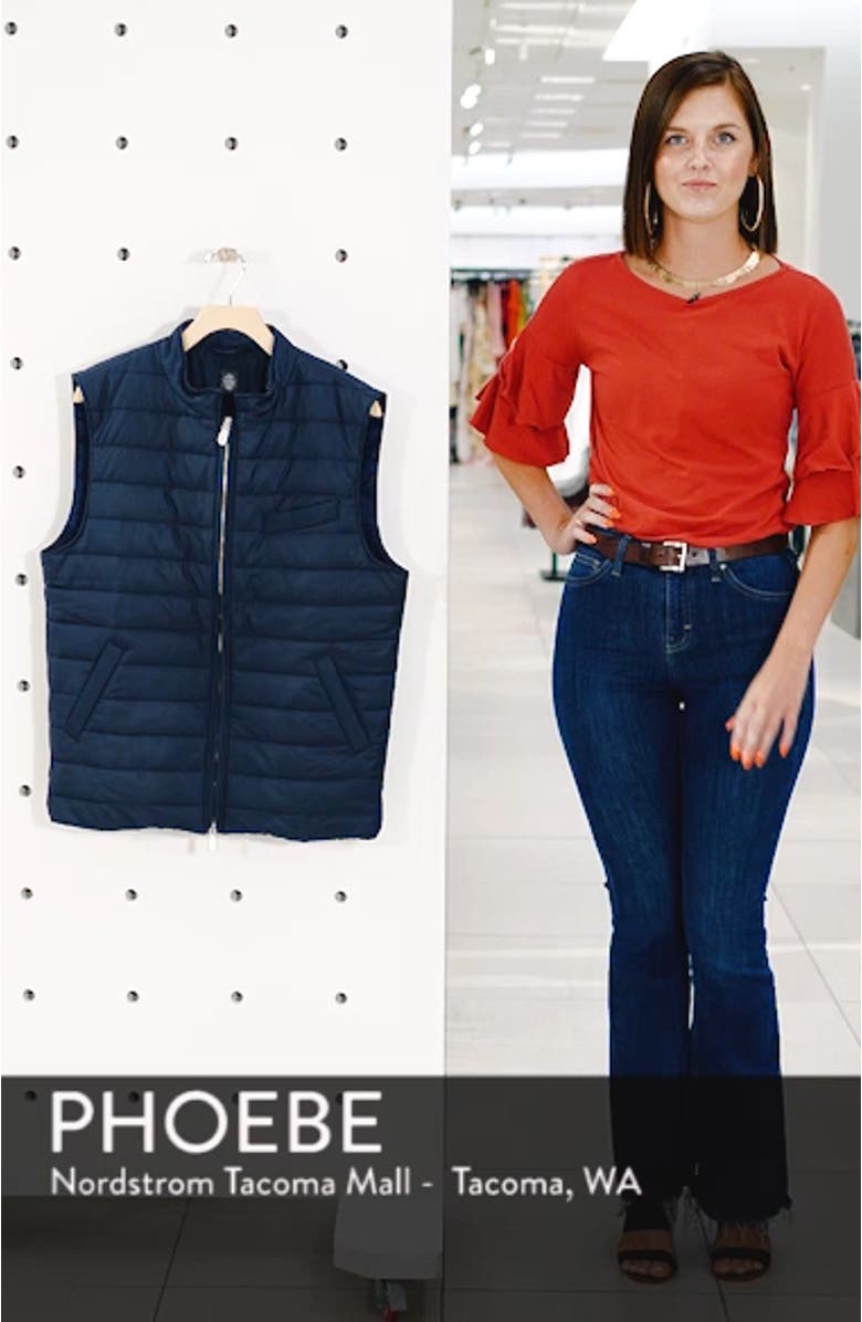 Slim Fit Full Zip Vest, sales video thumbnail