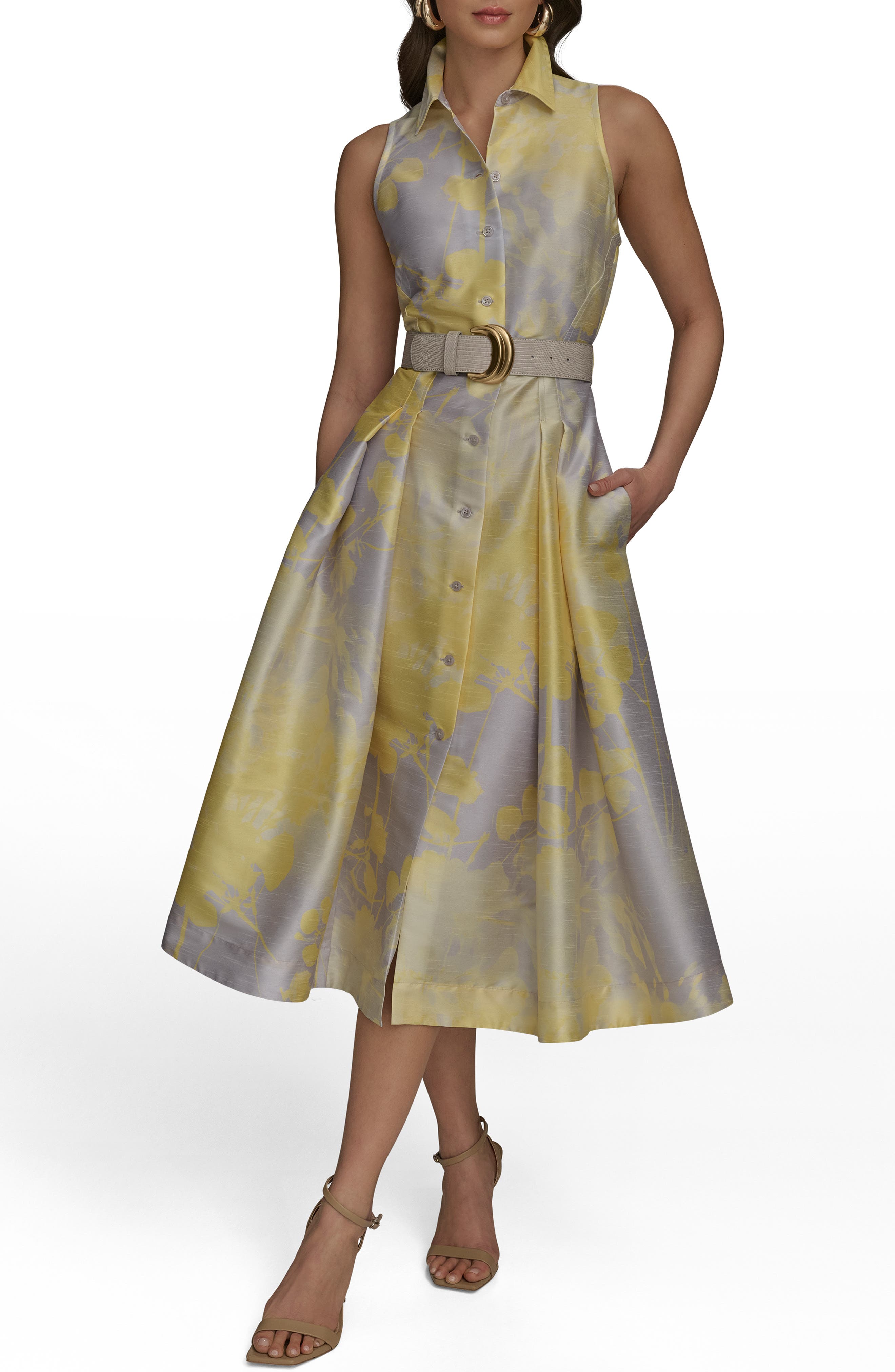 Floral Print Midi Dress