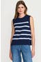 selected Navy/Soft Blue Breton Stripe