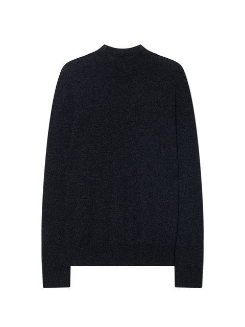 Timeless Mock Neck Cashmere Sweater