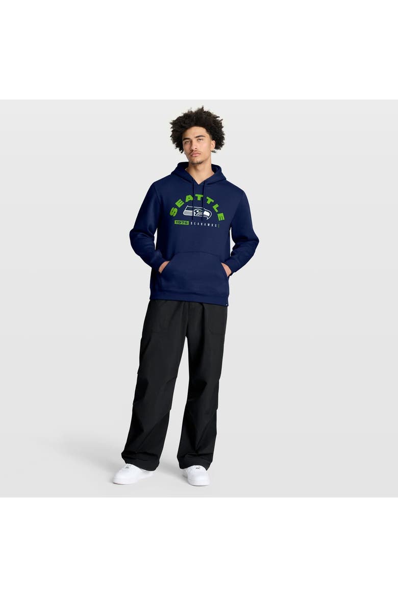 Men's Fanatics College Navy Seattle Seahawks Delay of Game Legacy Pullover Hoodie, Alternate, color, College Navy