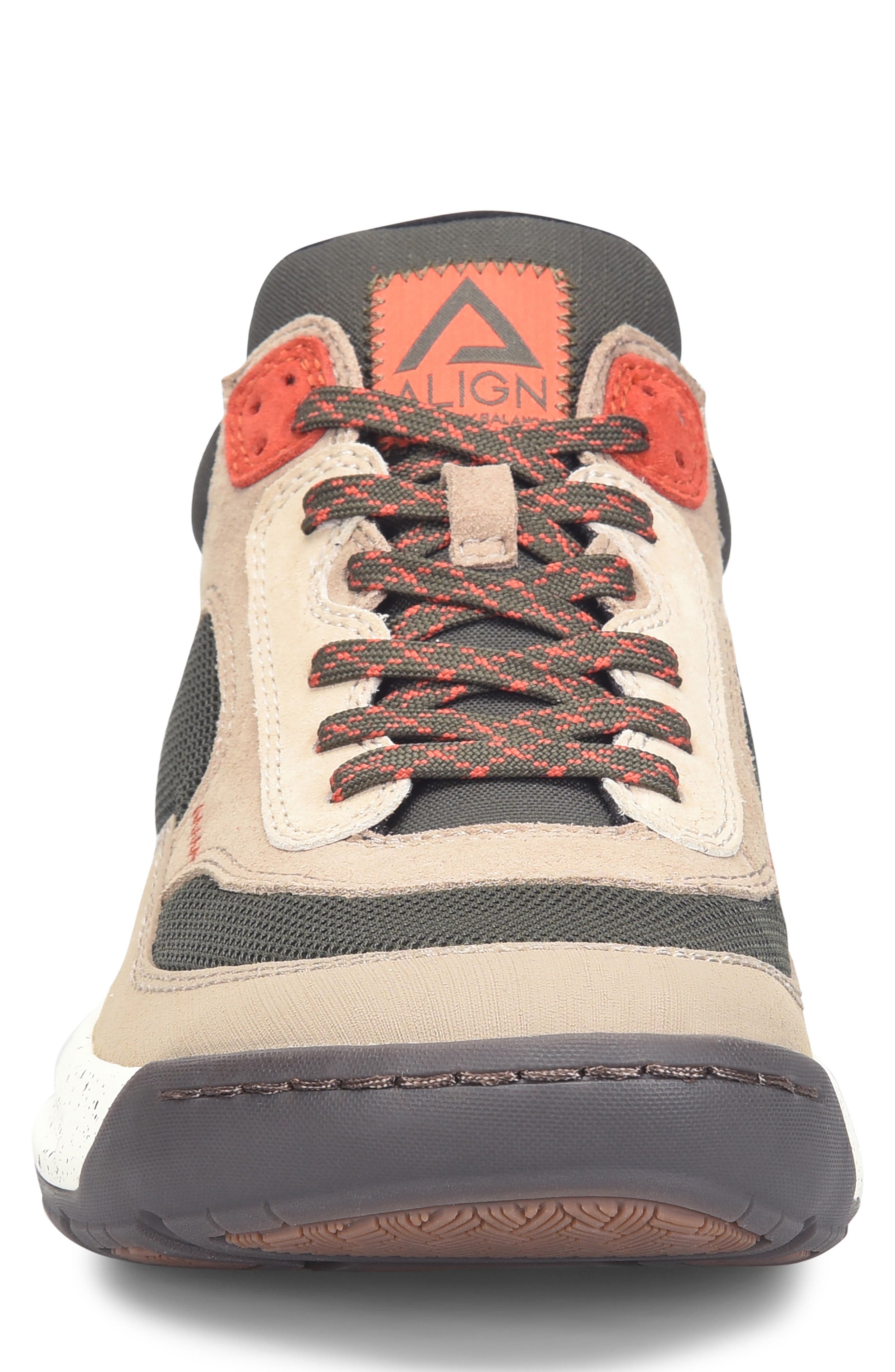 Align Evan Sneaker, Alternate, color, Cashmere/ Olive