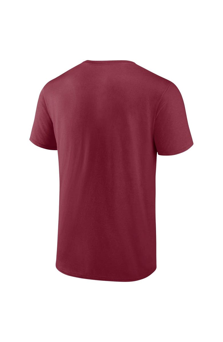 FANATICS Men's Fanatics Branded Burgundy Washington Commanders T-Shirt, Alternate, color,