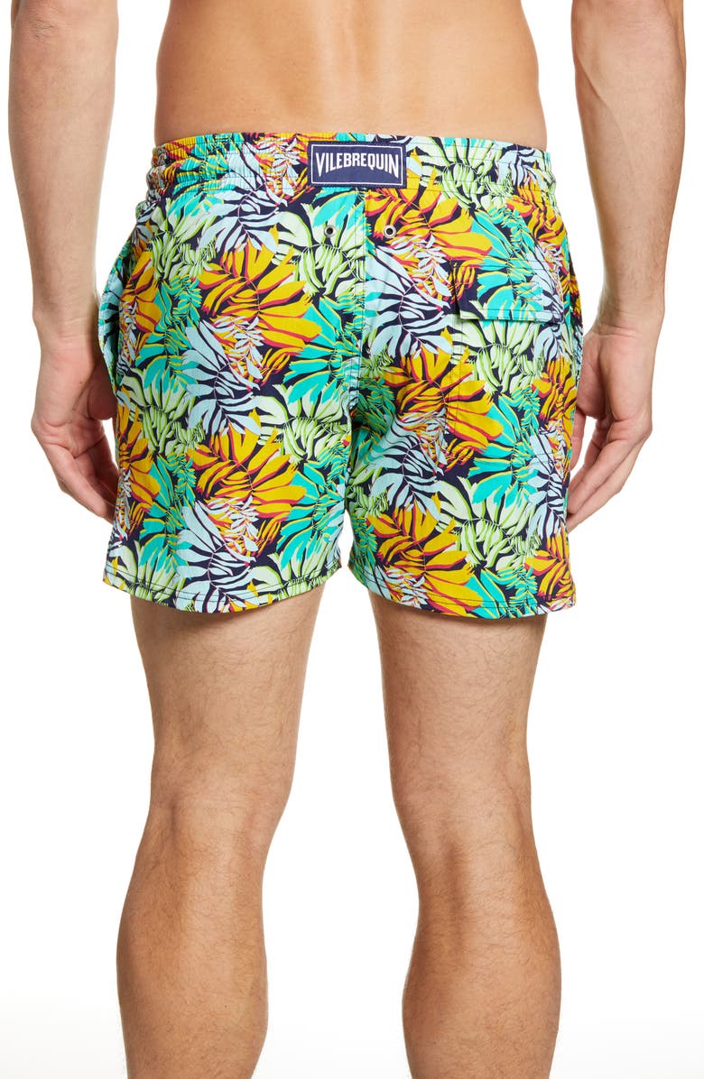 Vilebrequin Jungle Superflex Swim Trunks, Alternate, color, 