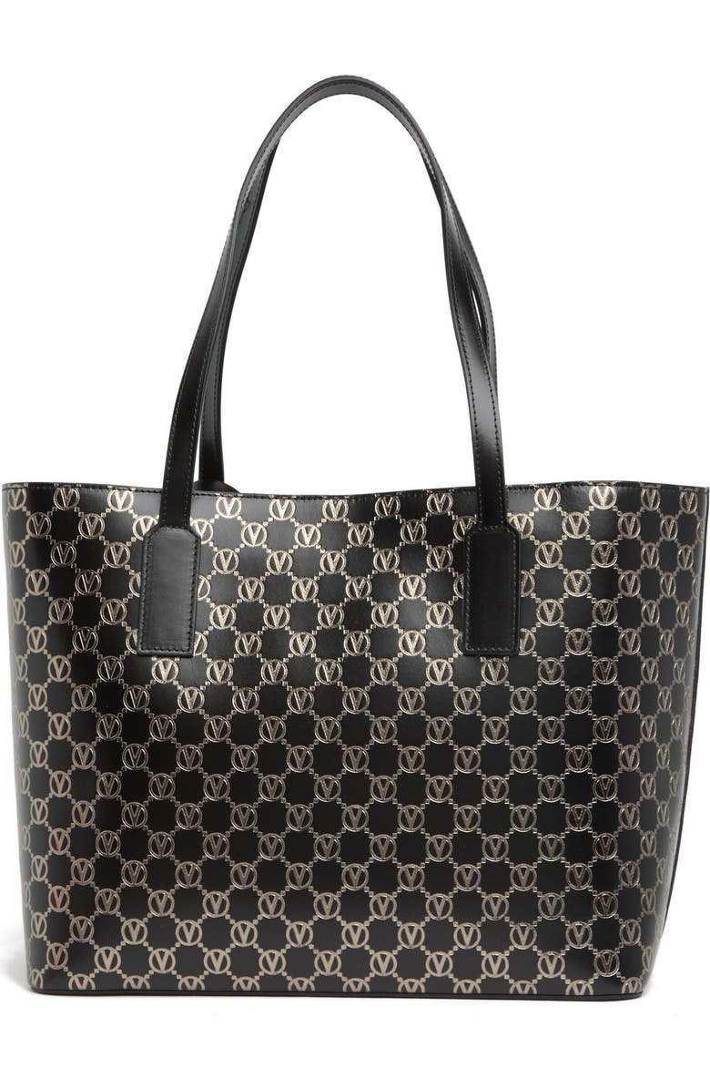 VALENTINO BY MARIO VALENTINO Soho Monogram Leather Tote Bag, Alternate, color,
