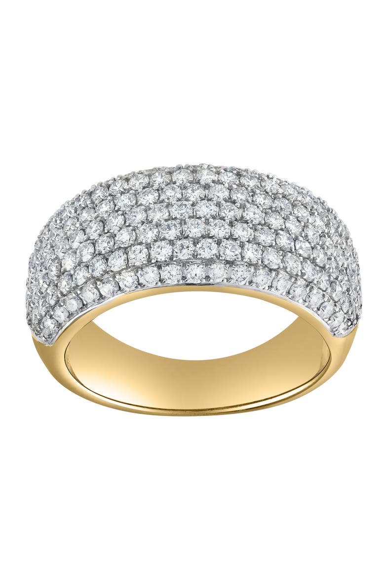 Grandeur 1.50 Ct Natural Diamond 10K Gold Ring, Main, color, 10K Yellow Gold