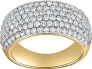 LuvMyJewelry Grandeur 1.50 Ct Natural Diamond 10K Gold Ring