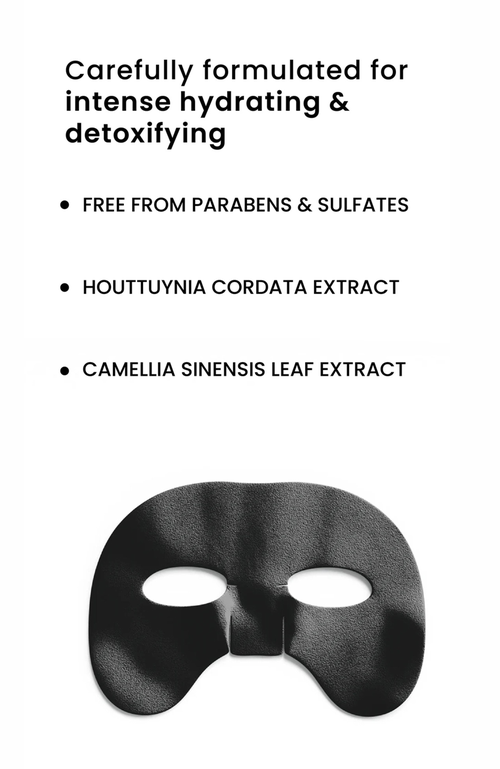 Forte Series Charcoal Mask In Black