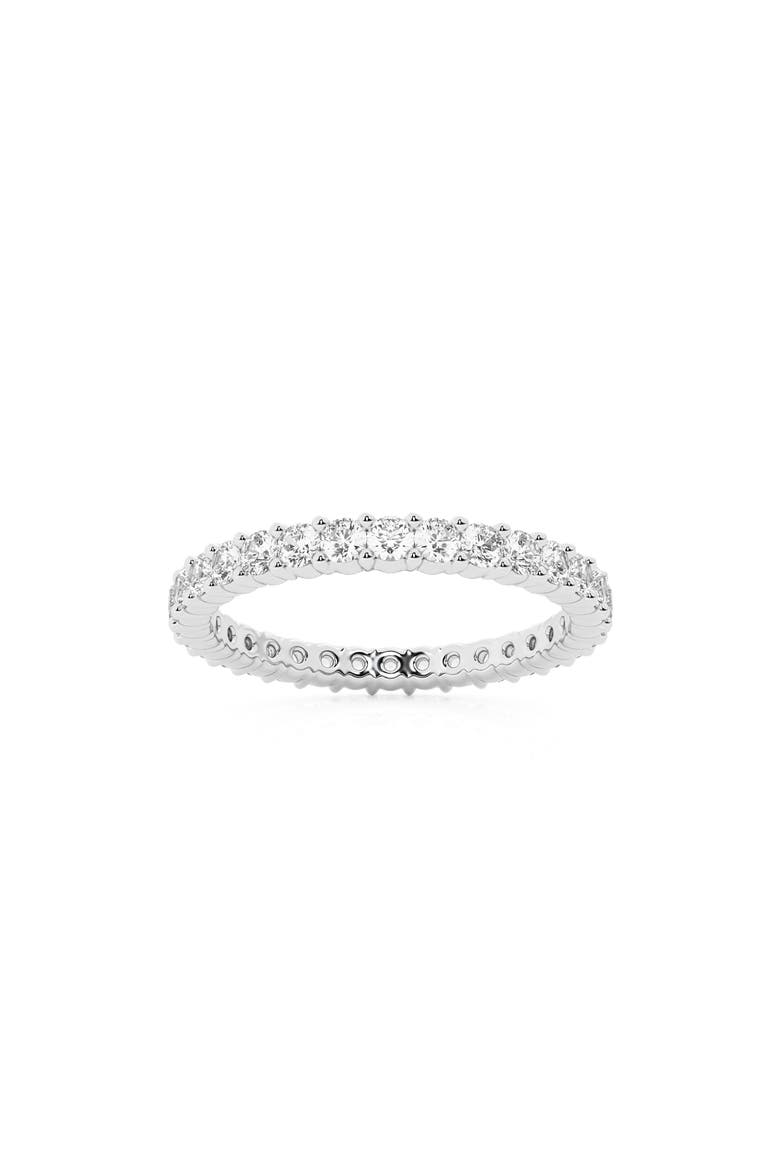 Round Cut Lab Created Diamond Infinity Ring - 1.0 ctw., Alternate, color, PLATINUM